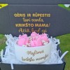  Mylimai krikšto mamytei žvakė "Tulpės"
