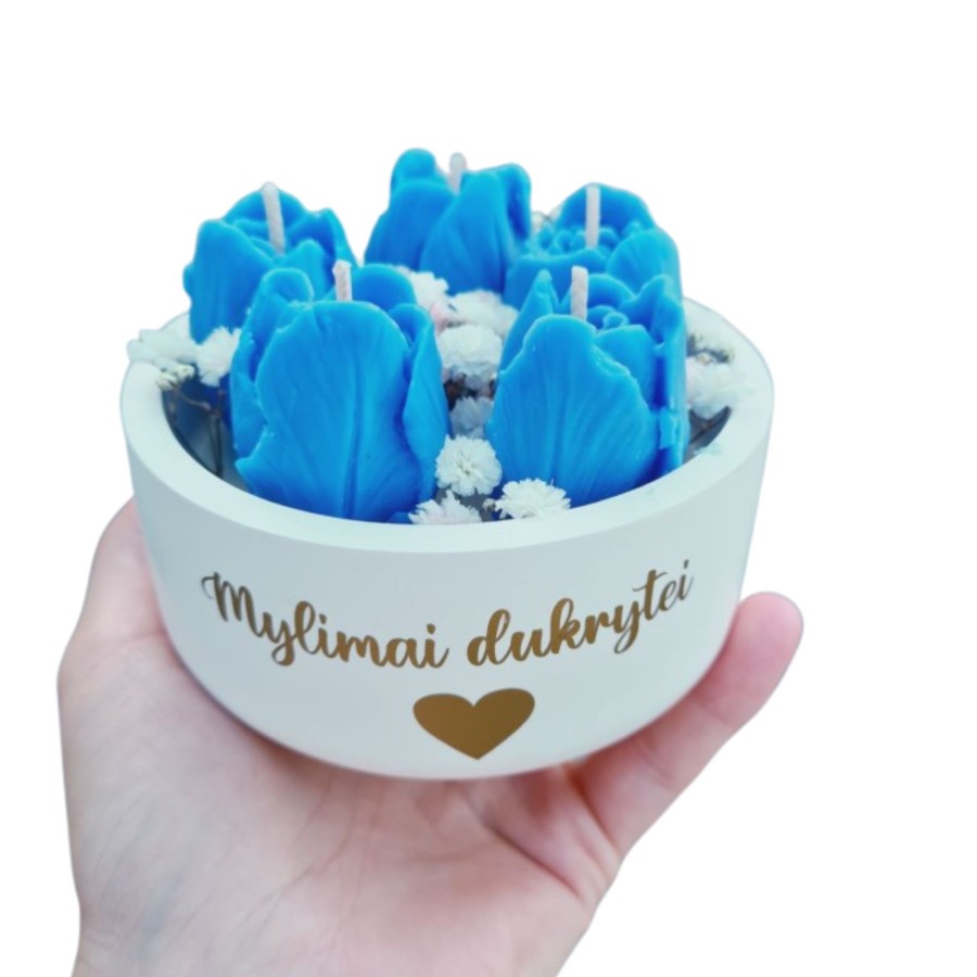 Dovana dukrai Tulpių žiedai