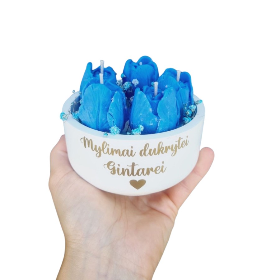 Dovana dukrai Tulpių žiedai