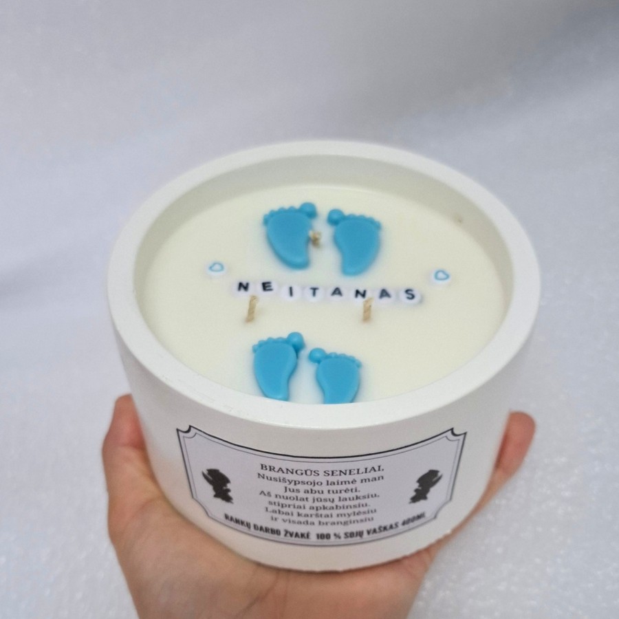 Dovana seneliams "Pėdutės",350g