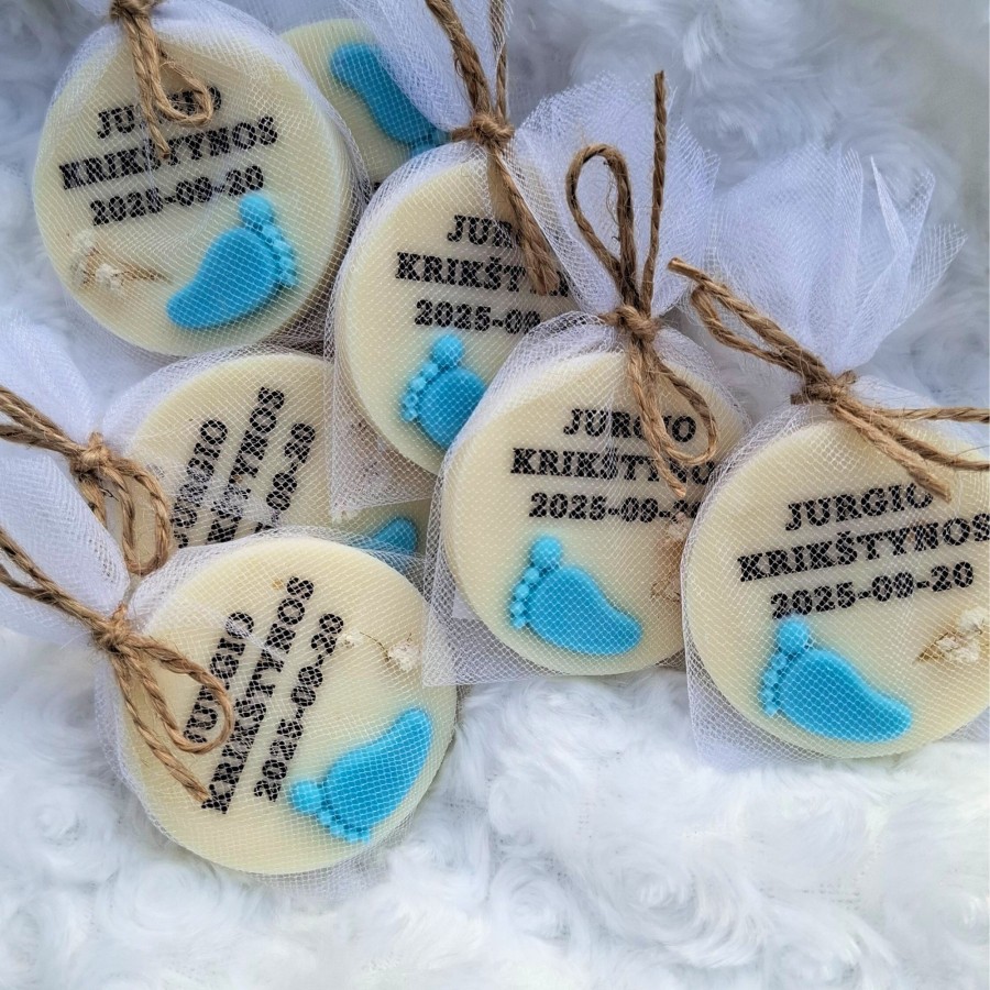 Dovanėlė kvapukas svečiams, pėdutės Dovanėlė kvapukas svečiams, pėdutės