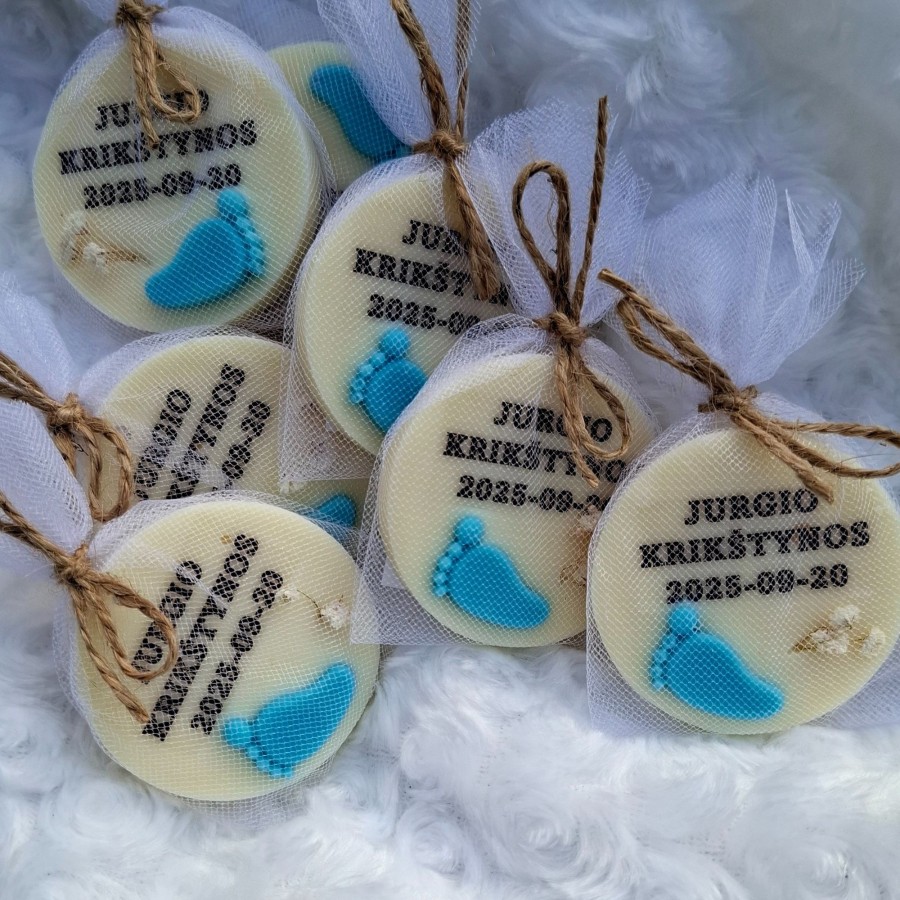 Dovanėlė kvapukas svečiams, pėdutės Dovanėlė kvapukas svečiams, pėdutės