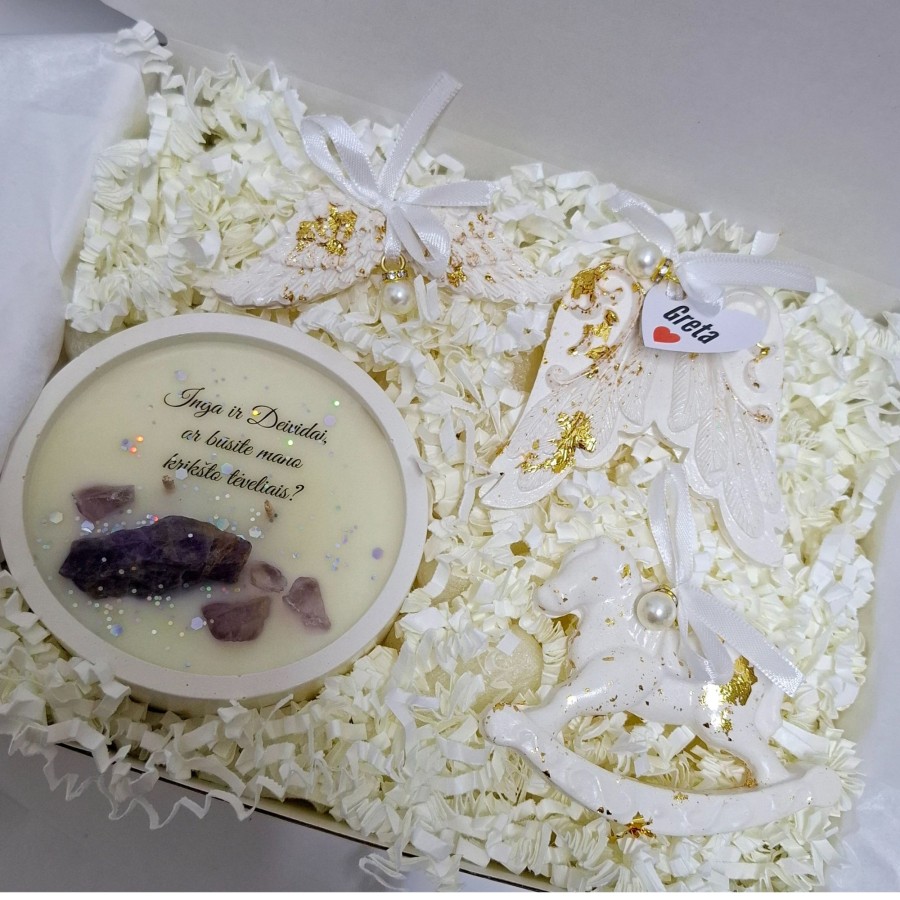 Kalėdinis kvietimas būti krikšto tėveliais