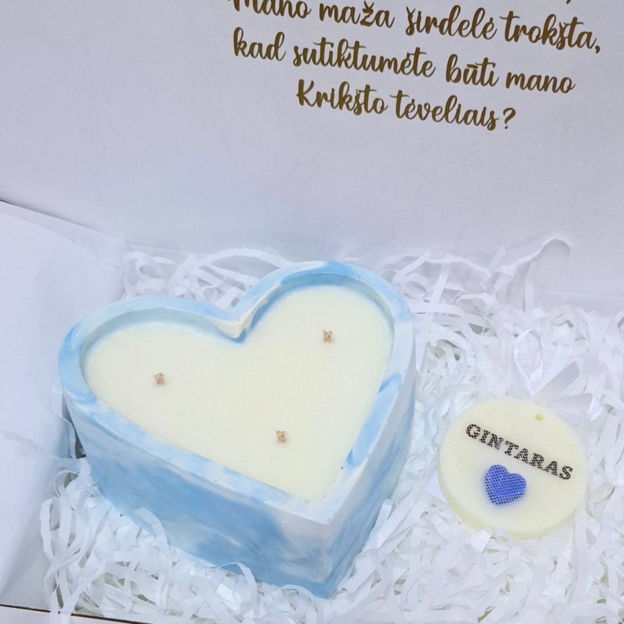 Kvietimas būti krikšto tėveliais Širdis