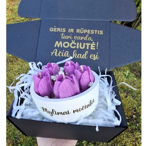 Tulpės Mylimai močiutei,j. d. gėris