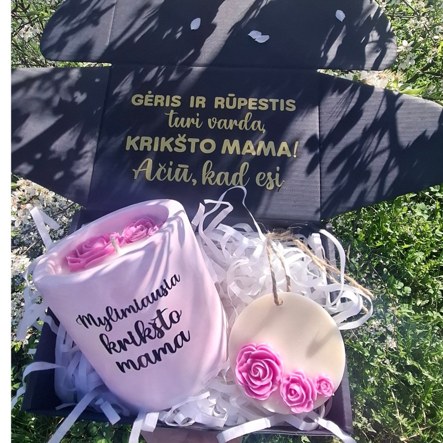 Dovana krikšto mamai su kvapuku