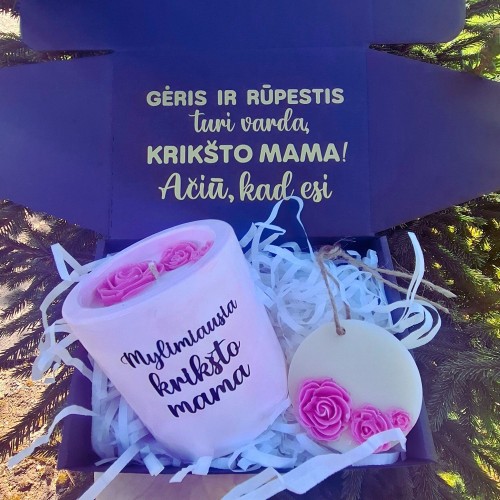 Dovana krikšto mamai su kvapuku