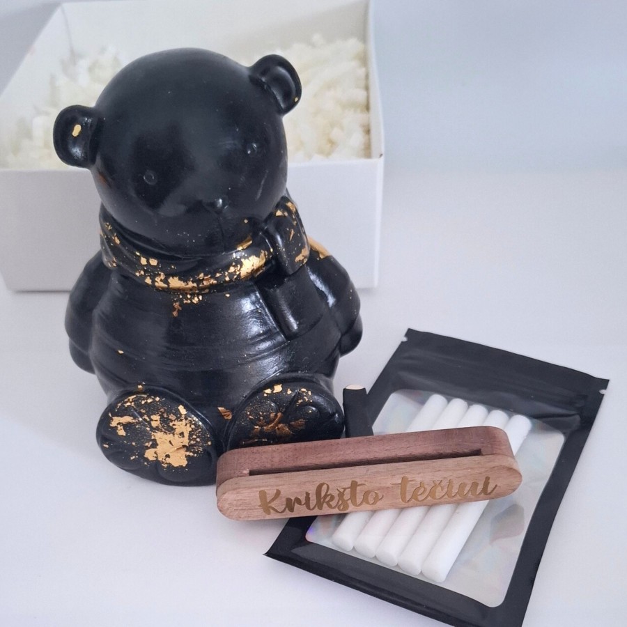 Dovana krikšto tėčiui, auto kvapas ir žvakė