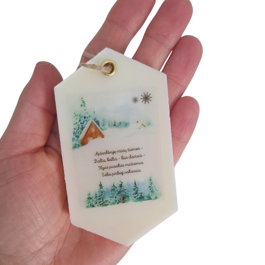 Kalėdiniai kvapukai rombo formos Kalėdiniai kvapukai rombo formos