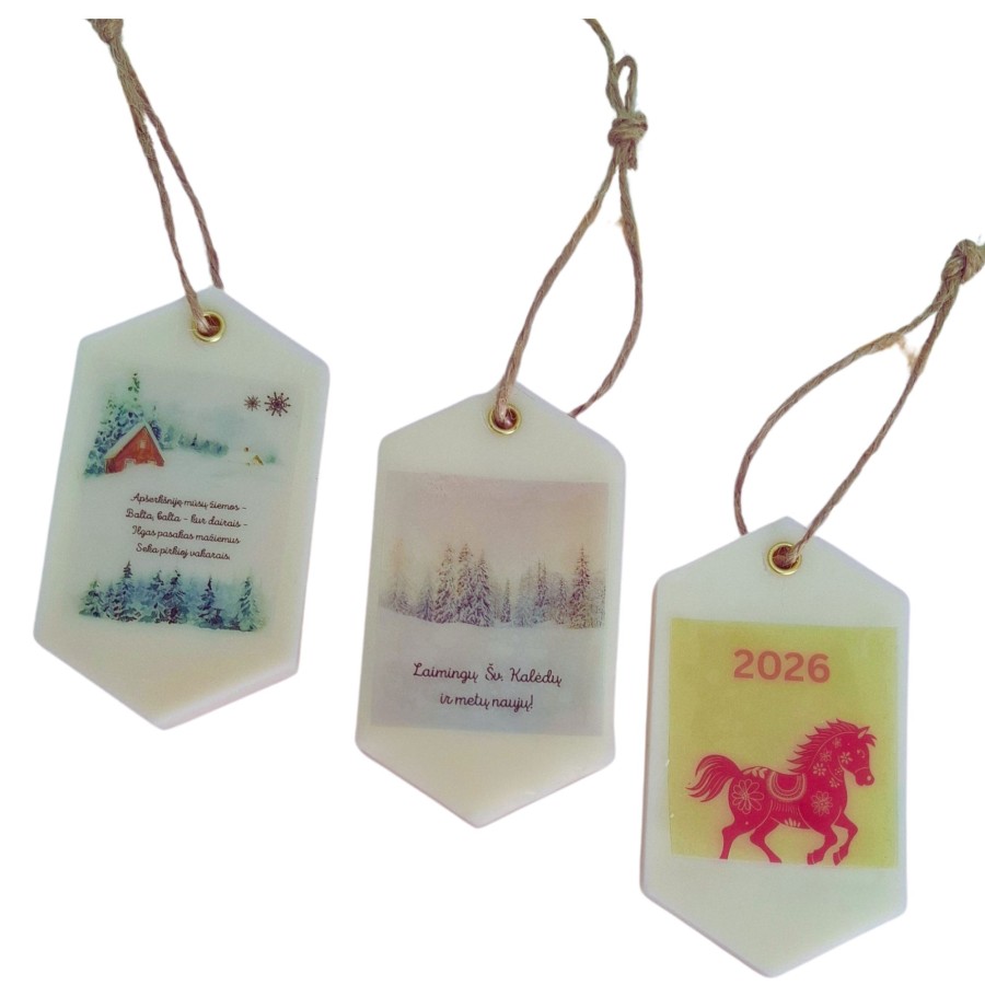 Kalėdiniai kvapukai rombo formos Kalėdiniai kvapukai rombo formos