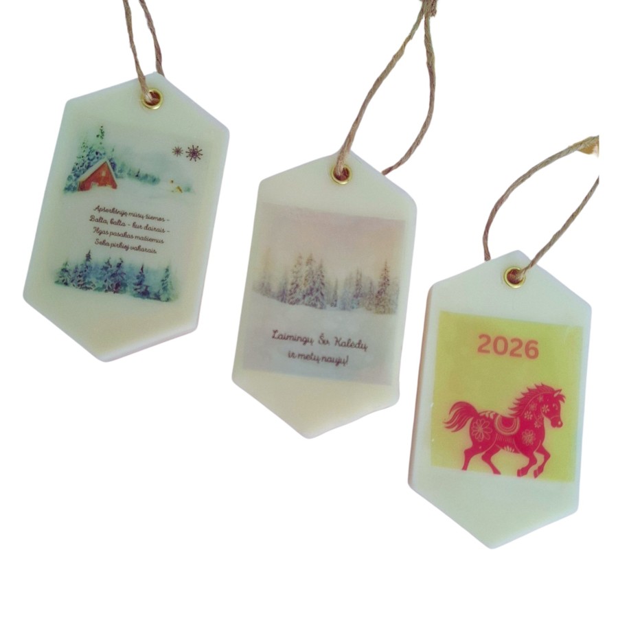 Kalėdiniai kvapukai rombo formos Kalėdiniai kvapukai rombo formos