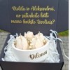 Kvietimas krikšto tėveliams žvakė "Tulpės"