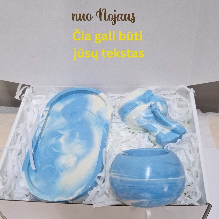 Rinkinys Elegancija su žvake, dėžutėje