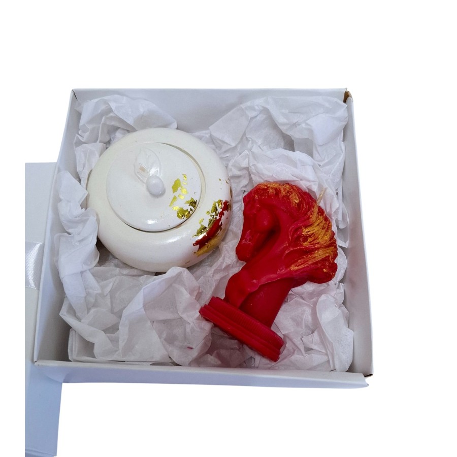 Rinkinys Rojaus obuoliukas ir arkliukas,dėž. Rinkinys Rojaus obuoliukas ir arkliukas,dėž.