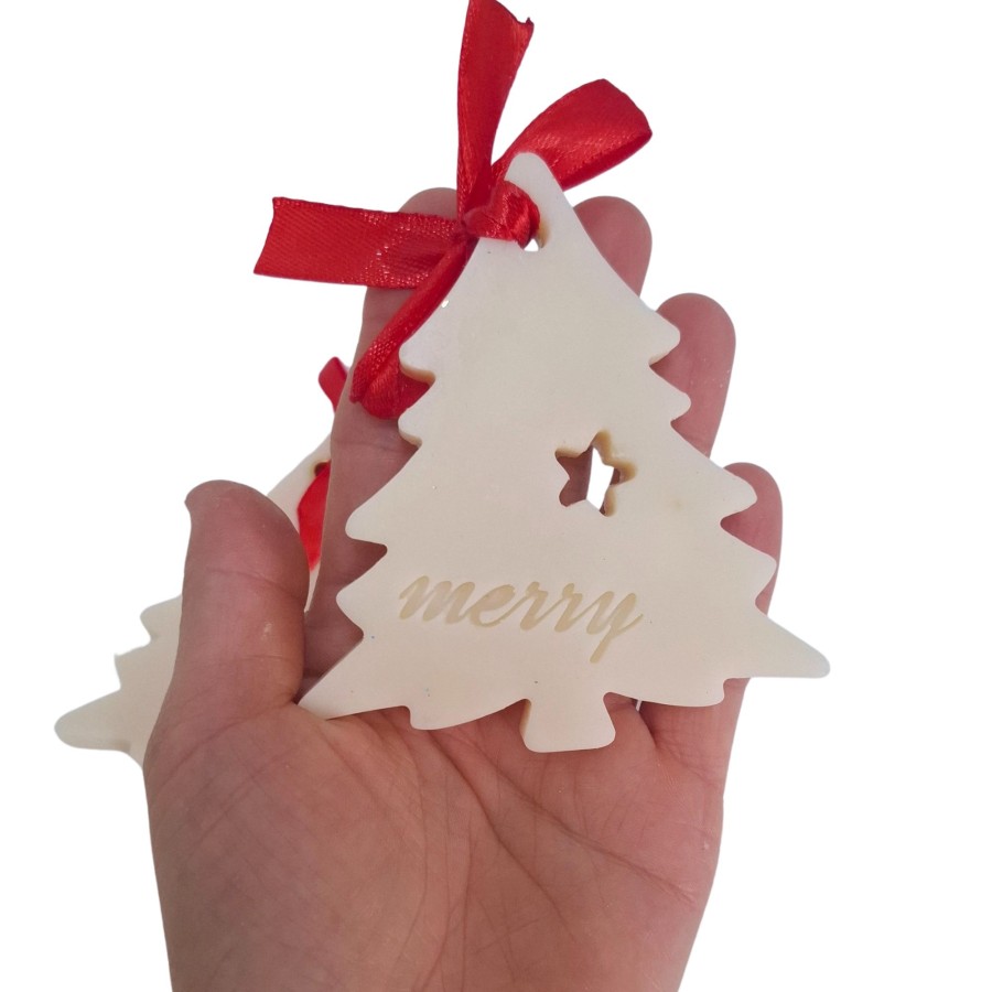 Sojų vaško kvapukai „Eglutės“ dėžutėje