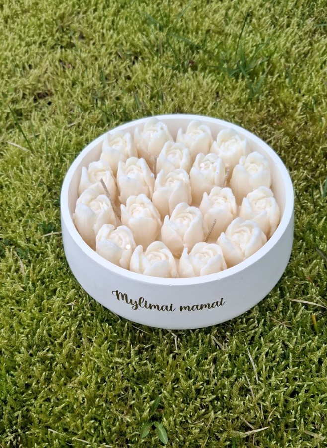 Tulpės XXL su užrašu Tulpės XXL su užrašu