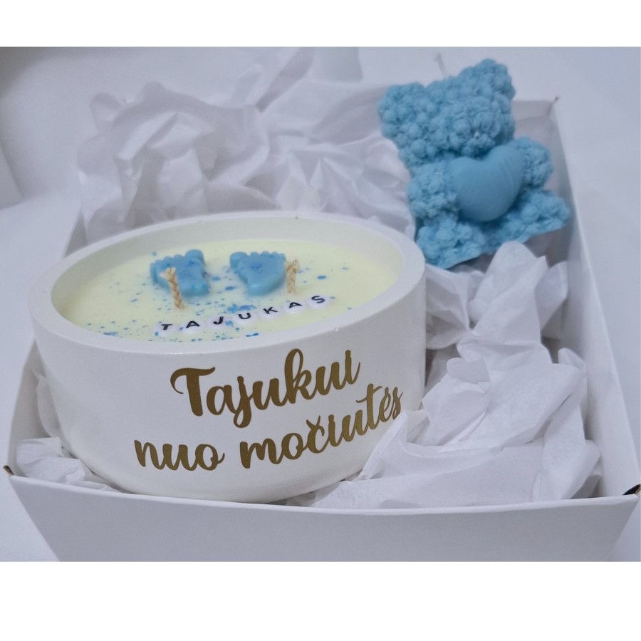 Žvakė anūkui/ei nuo močiutės Žvakė anūkui/ei nuo močiutės