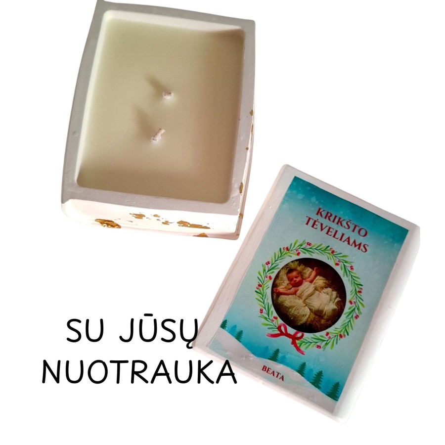 Žvakė – knyga su jūsų nuotrauka