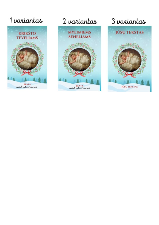 Žvakė – knyga su jūsų nuotrauka