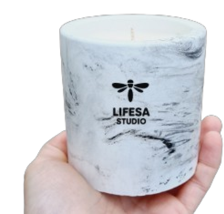 Žvakė “Marmuro šėlionės”