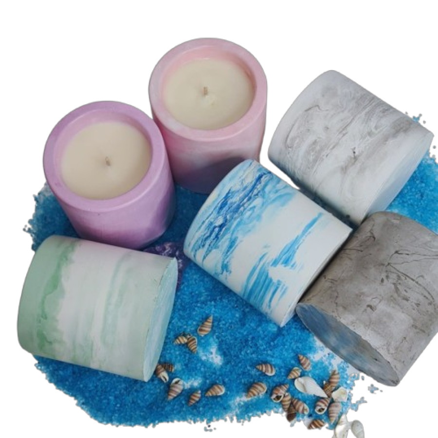 Žvakė “Marmuro šėlionės”