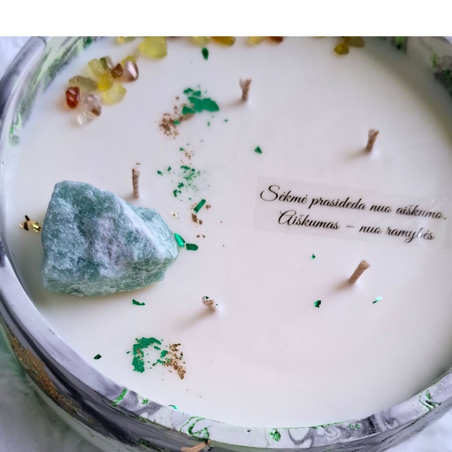 Žvakė su avantiūrino kristalu, verslo dovana Žvakė su avantiūrino kristalu, verslo dovana