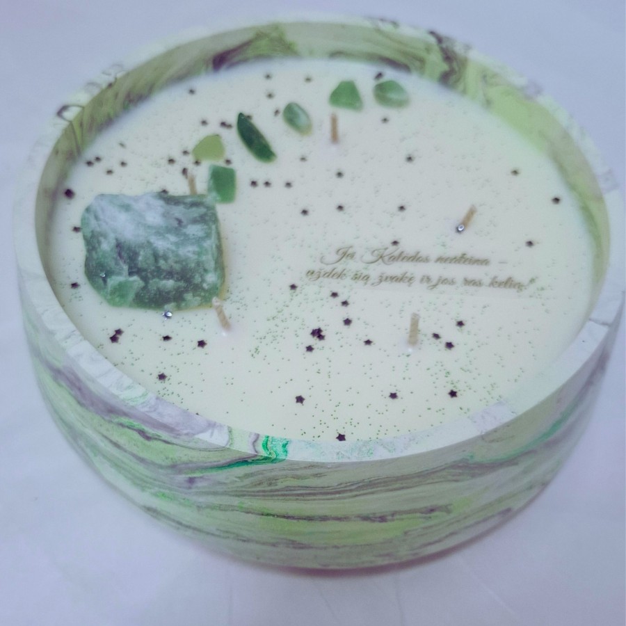 Žvakė su avantiūrino kristalu, vienetinė