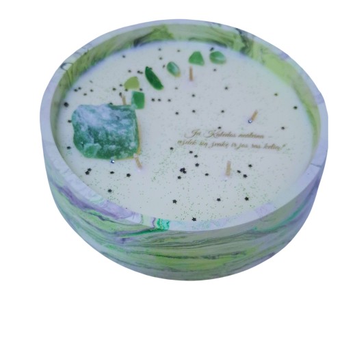 Žvakė su avantiūrino kristalu, vienetinė